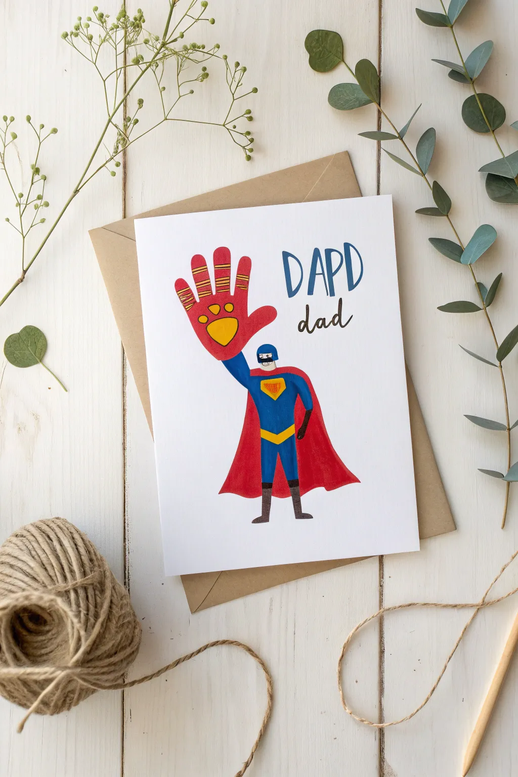 Celebrate dad, the superhero in disguise, with a touch of handmade love.