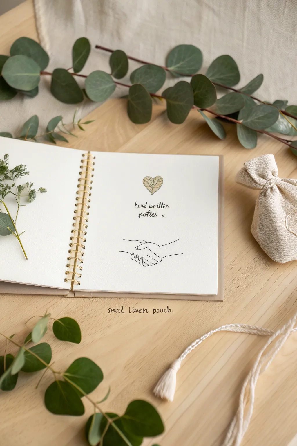Capture the essence of your first date with minimalistic charm and a touch of nature.