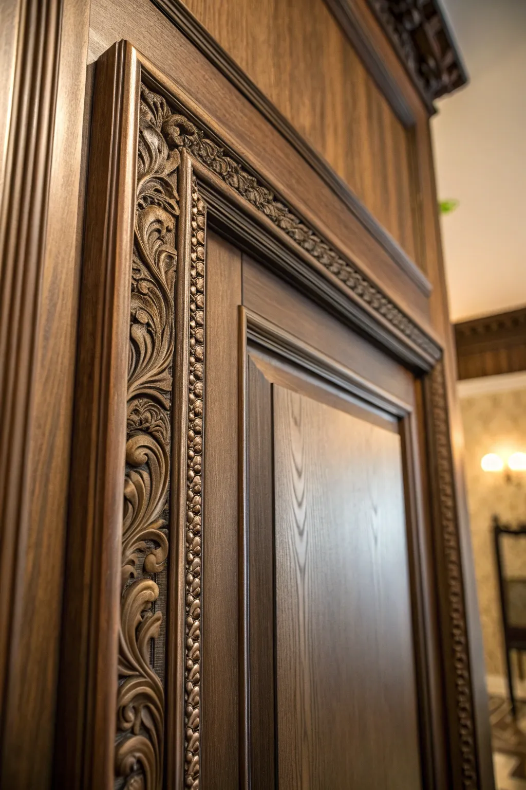 Elevate your space with the timeless elegance of expertly crafted molding.
