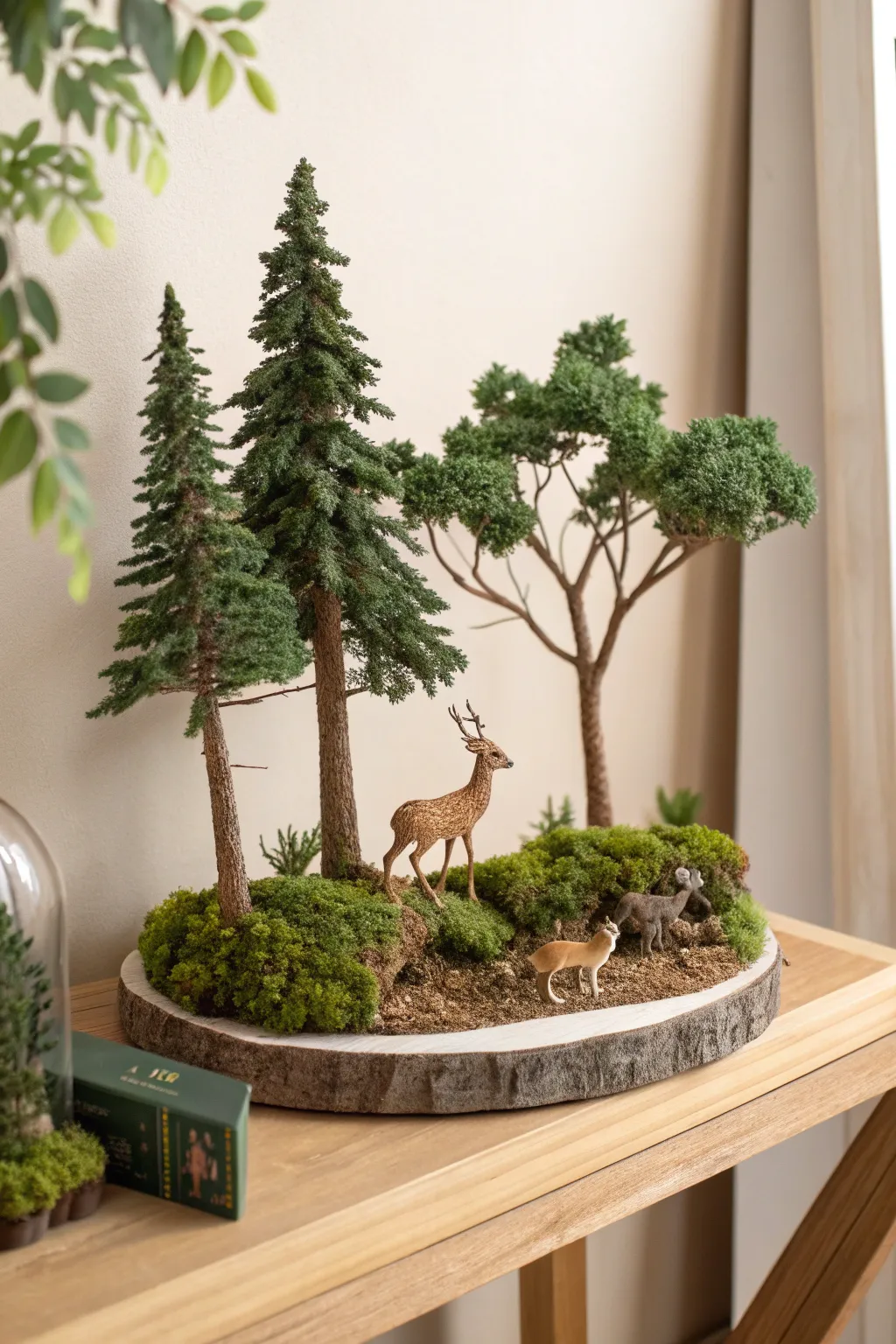 Bring the tranquility of the forest into your home with this charming 3D diorama.