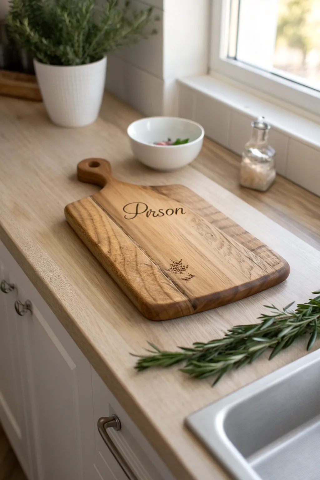 Transform everyday moments with a personalized touch—craftsmanship that becomes a cherished kitchen staple.