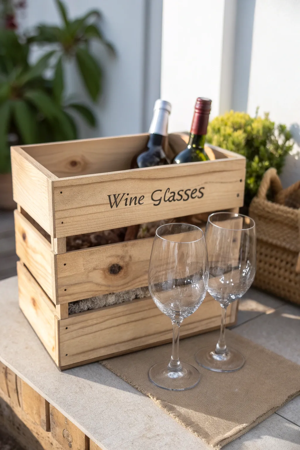 Elevate your gifting with personalized wooden crates – where rustic charm meets timeless elegance.
