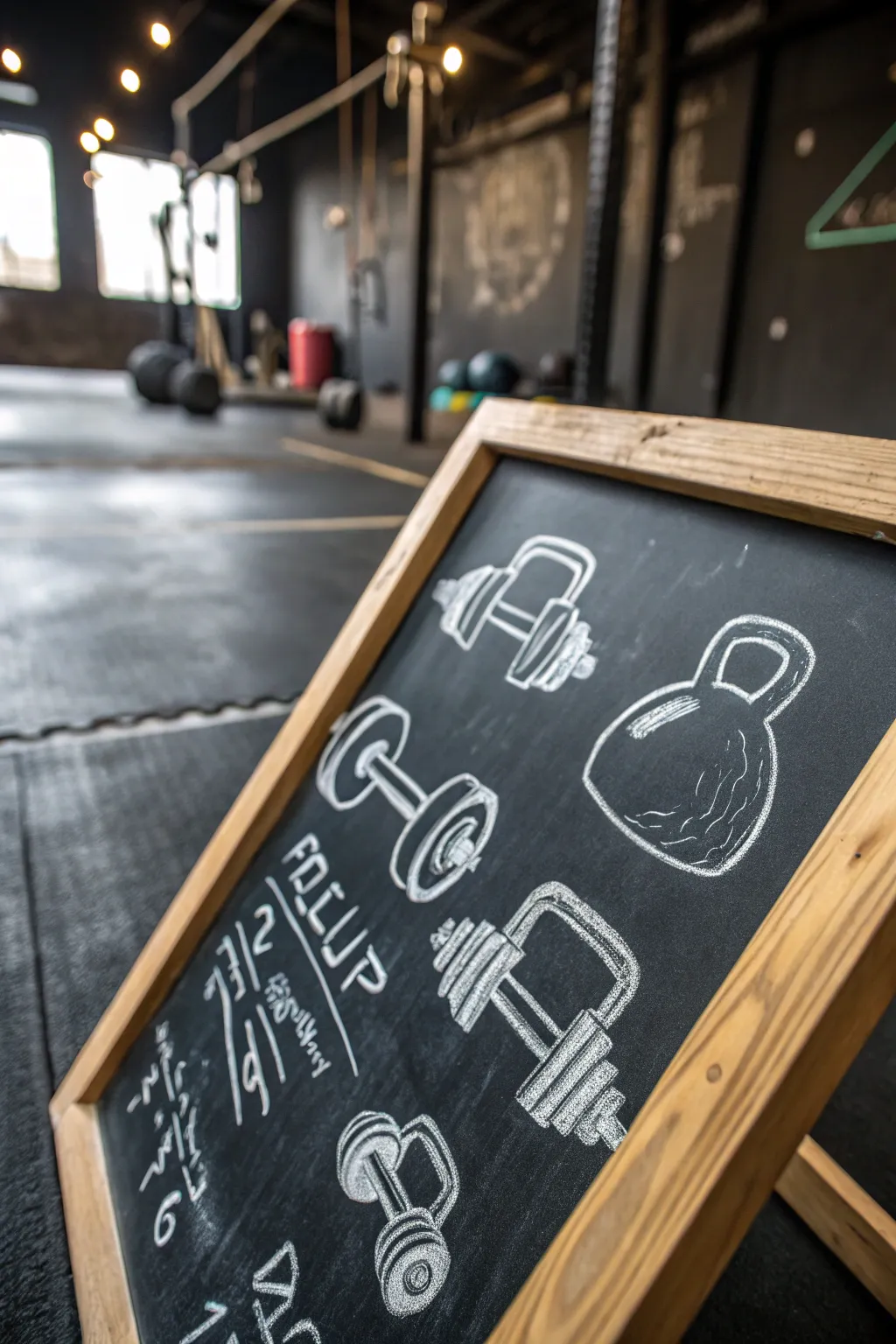 Elevate your gym space with artful fitness icons that inspire every workout.