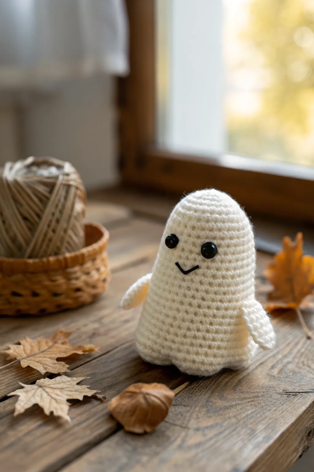 Craft your own charming ghostly companion to enchant every Halloween corner.