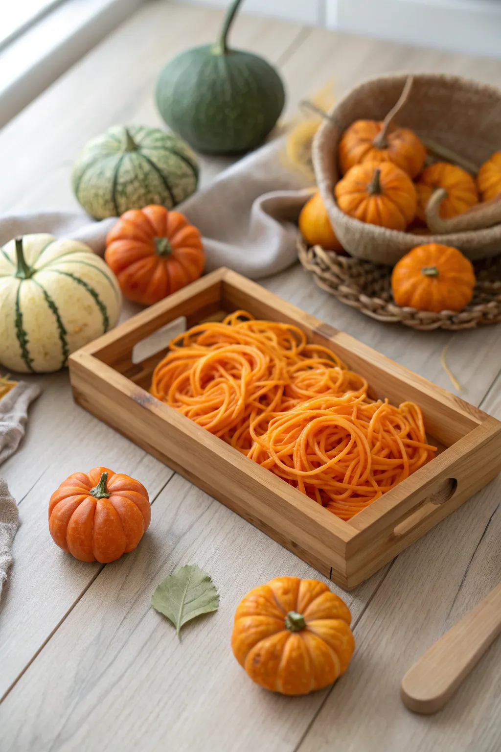 Discover the joy of autumn with this Pumpkin Patch Pasta sensory bin, where vibrant colors meet tactile delight.