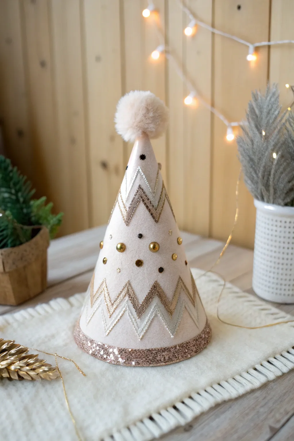 Elevate your celebration with a touch of handmade elegance. 🎉✨ #DIYPartyHats #ScandiBohoCharm