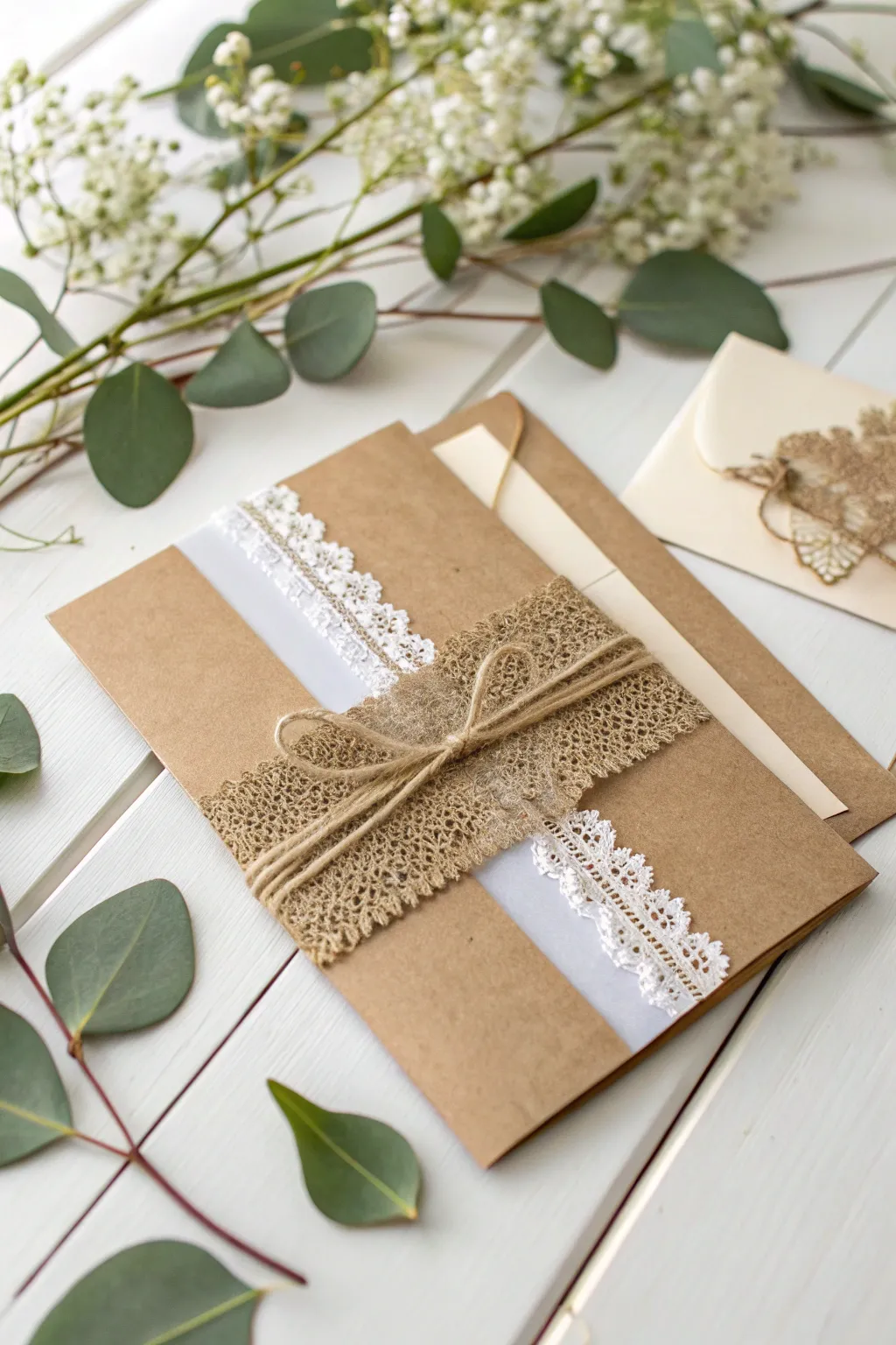 Embrace rustic charm with handmade wedding invitations that speak of elegance and simplicity.