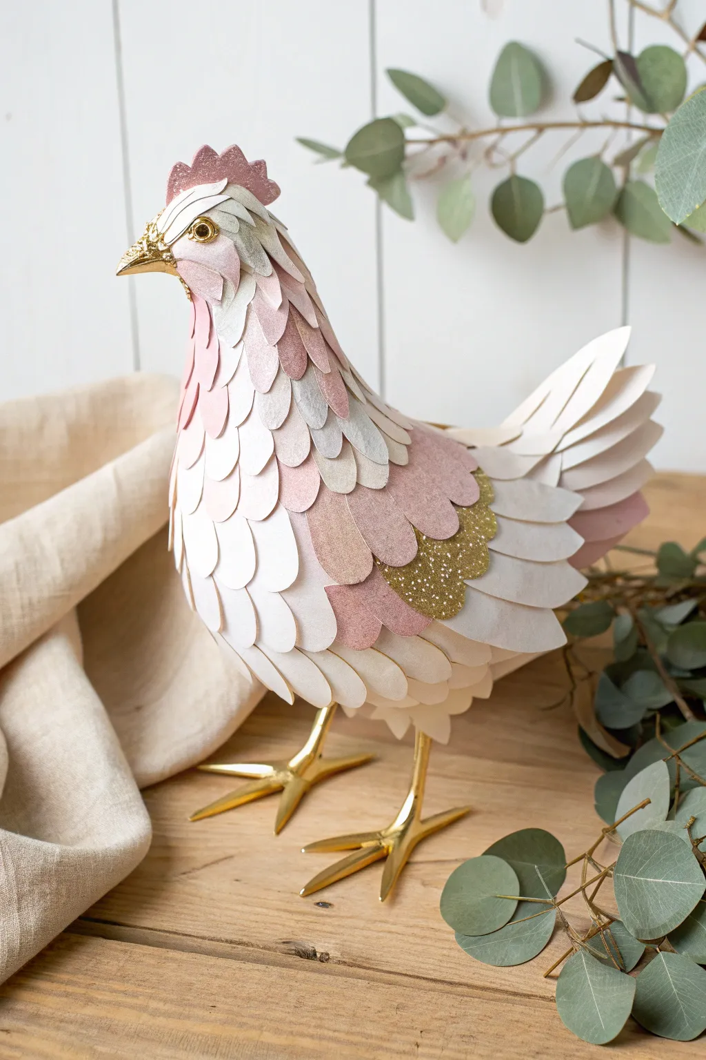 Bring your paper crafts to life with these charming moving paper hens, where simplicity meets artistry.