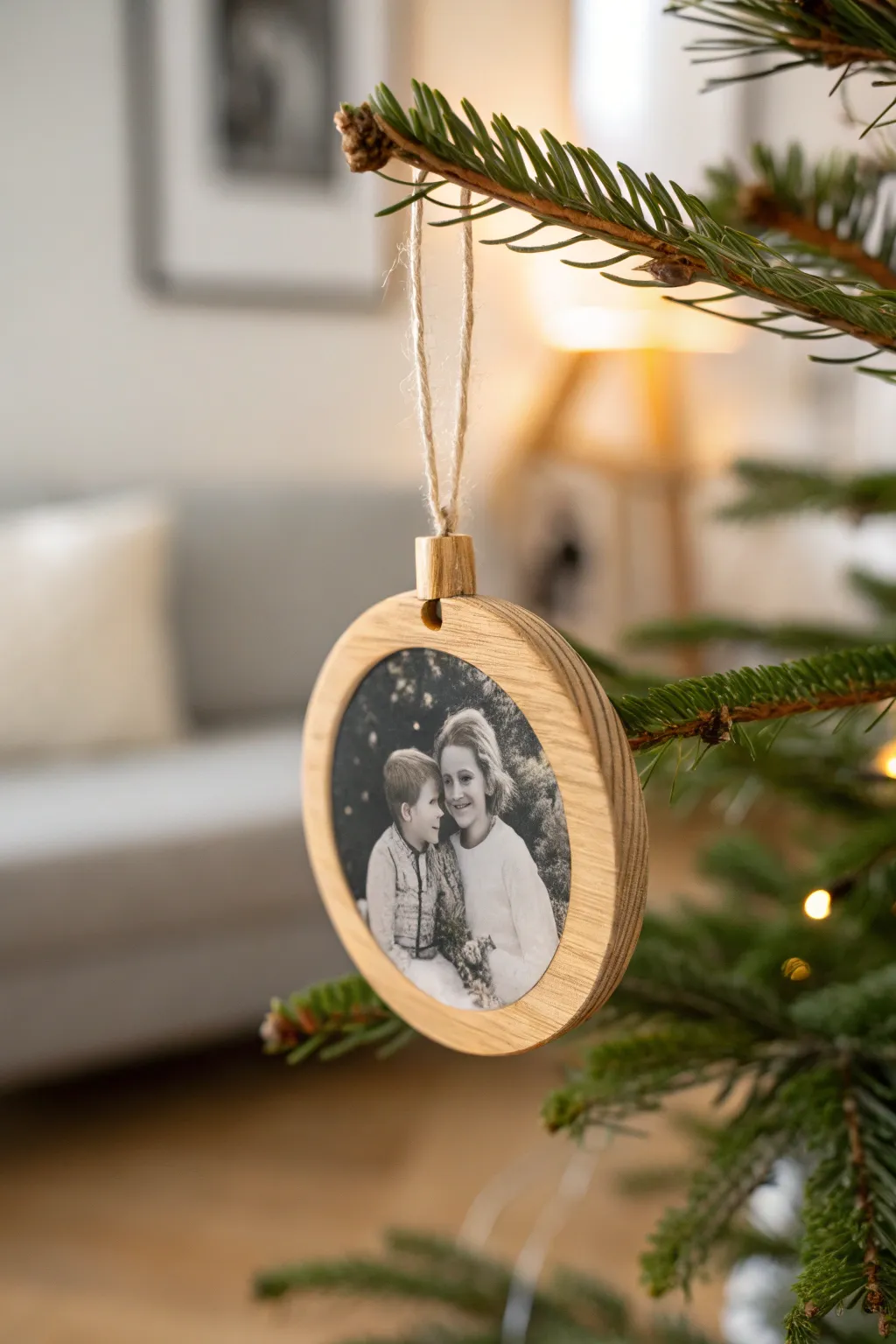 Capture memories with personalized photo ornaments that add a unique touch to your holiday decor.
