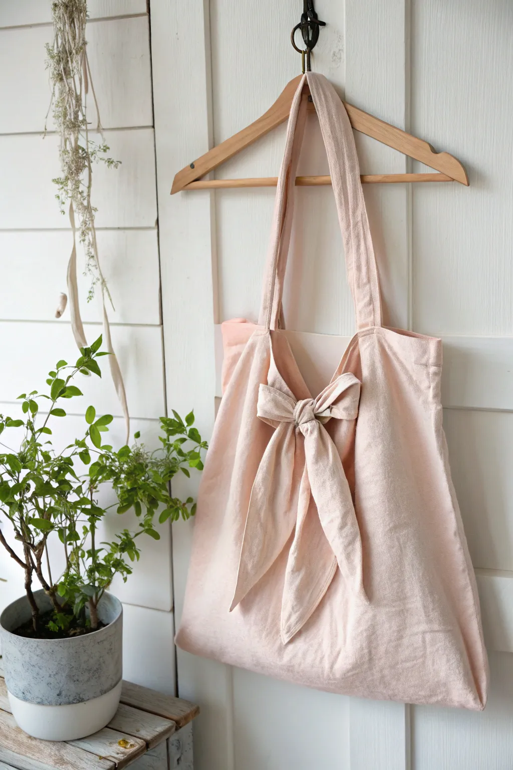Transform your old t-shirt into a chic, no-sew tote bag—perfect for market day adventures!