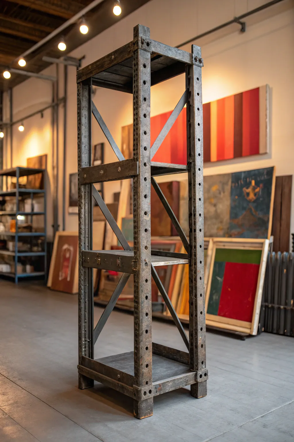 Elevate your storage game with industrial elegance.