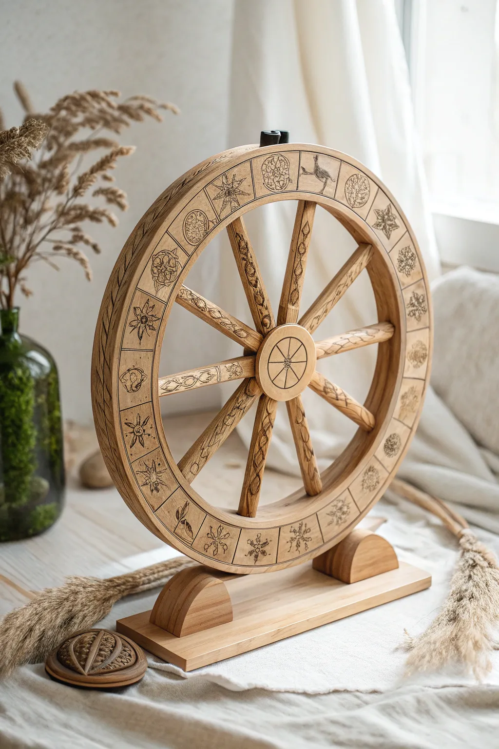 Spin the story: Dive into the tale of Jacob and Esau with this beautifully crafted interactive wheel.