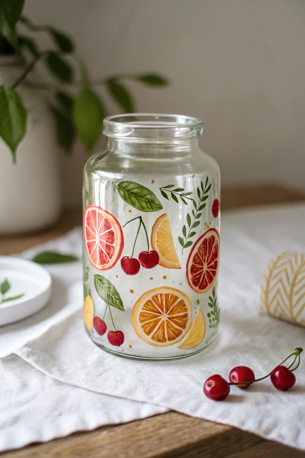Brighten your space with a touch of fruity elegance.