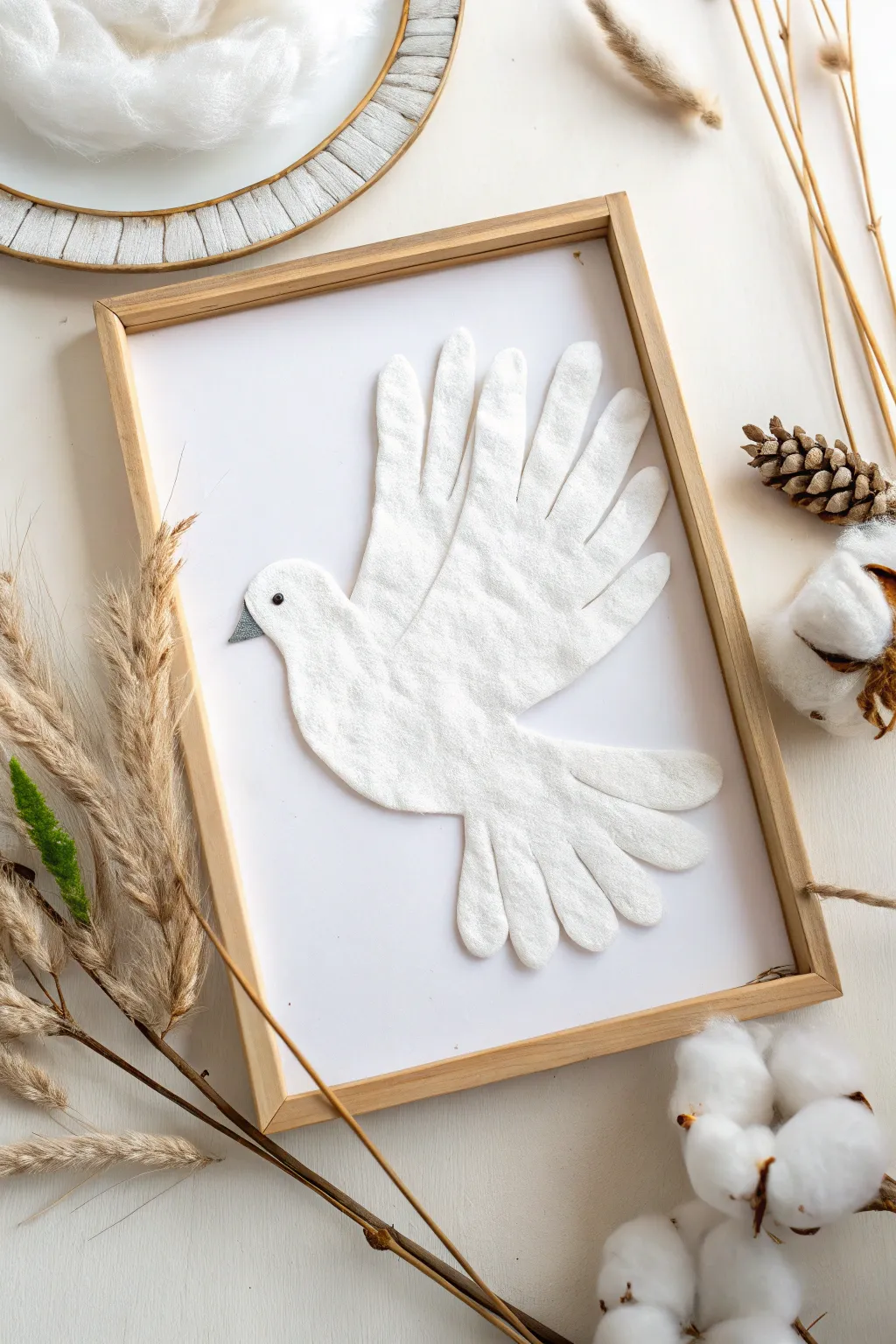 Create cherished memories with this delightful Dove Handprint Art—where simplicity meets heartfelt craftsmanship.