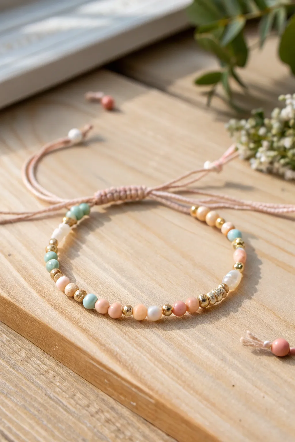 Rediscover the charm of beaded friendship bracelets with a modern twist, perfect for adding a touch of color and elegance to any outfit.