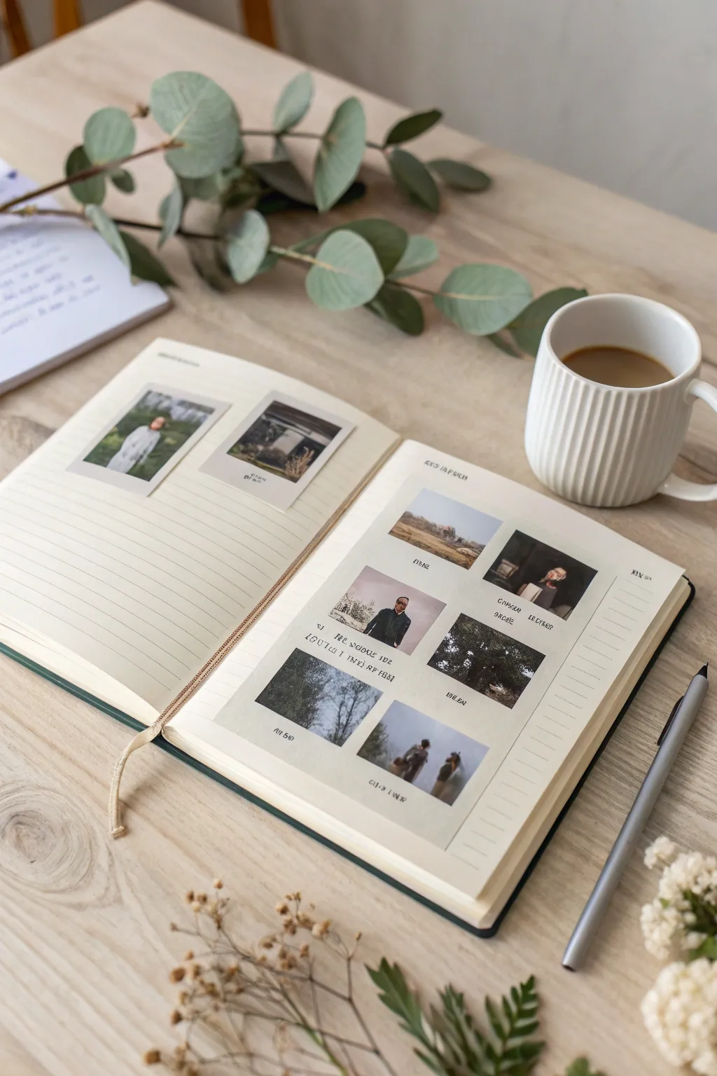 Capture your memories in style with a minimalist photo collage that speaks to the heart.