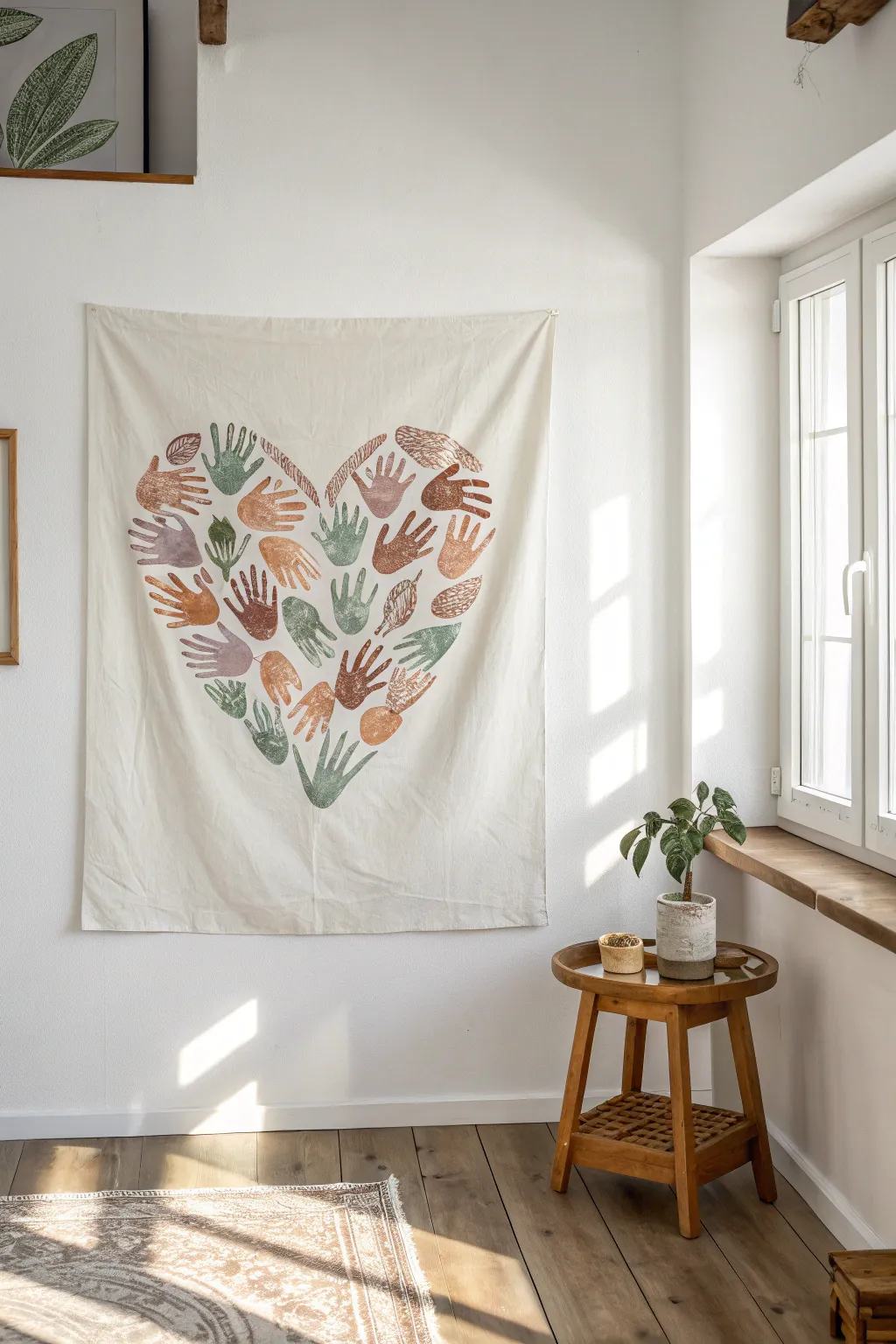 Crafting Connection: A Heartfelt Handprint Art That Speaks Volumes