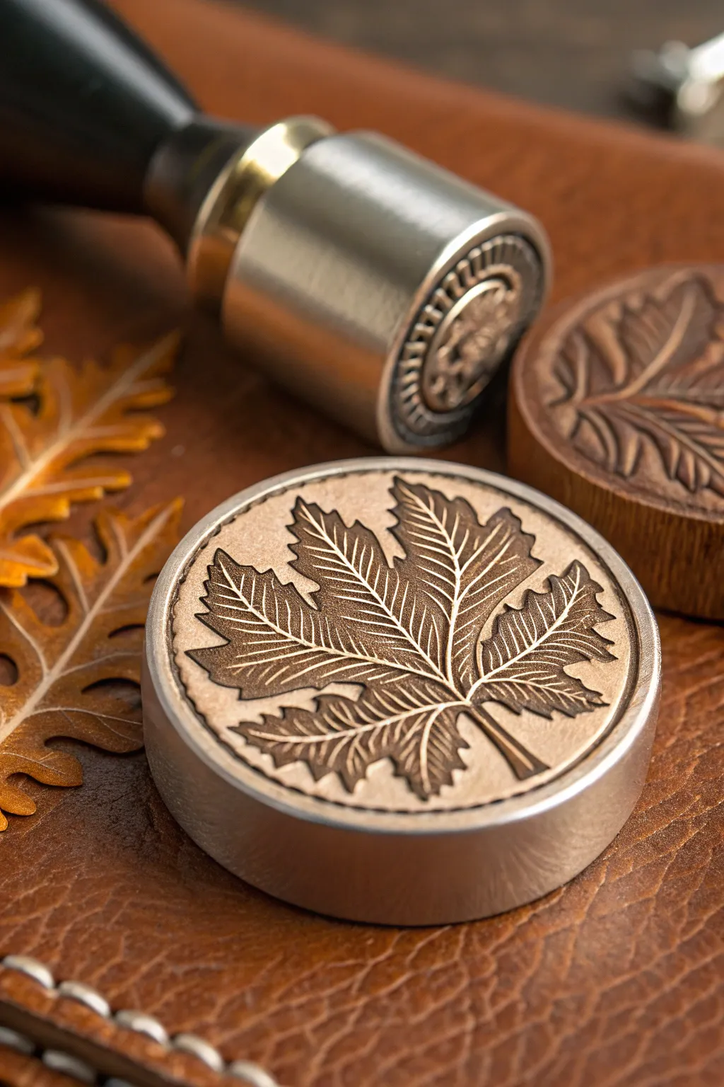 Crafting Nature: Elevate your leatherwork with nature-inspired elegance.