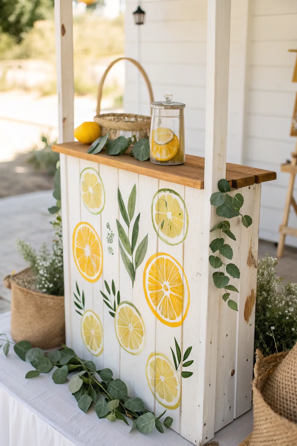 Add a splash of zest to your day with charming lemon slice art!