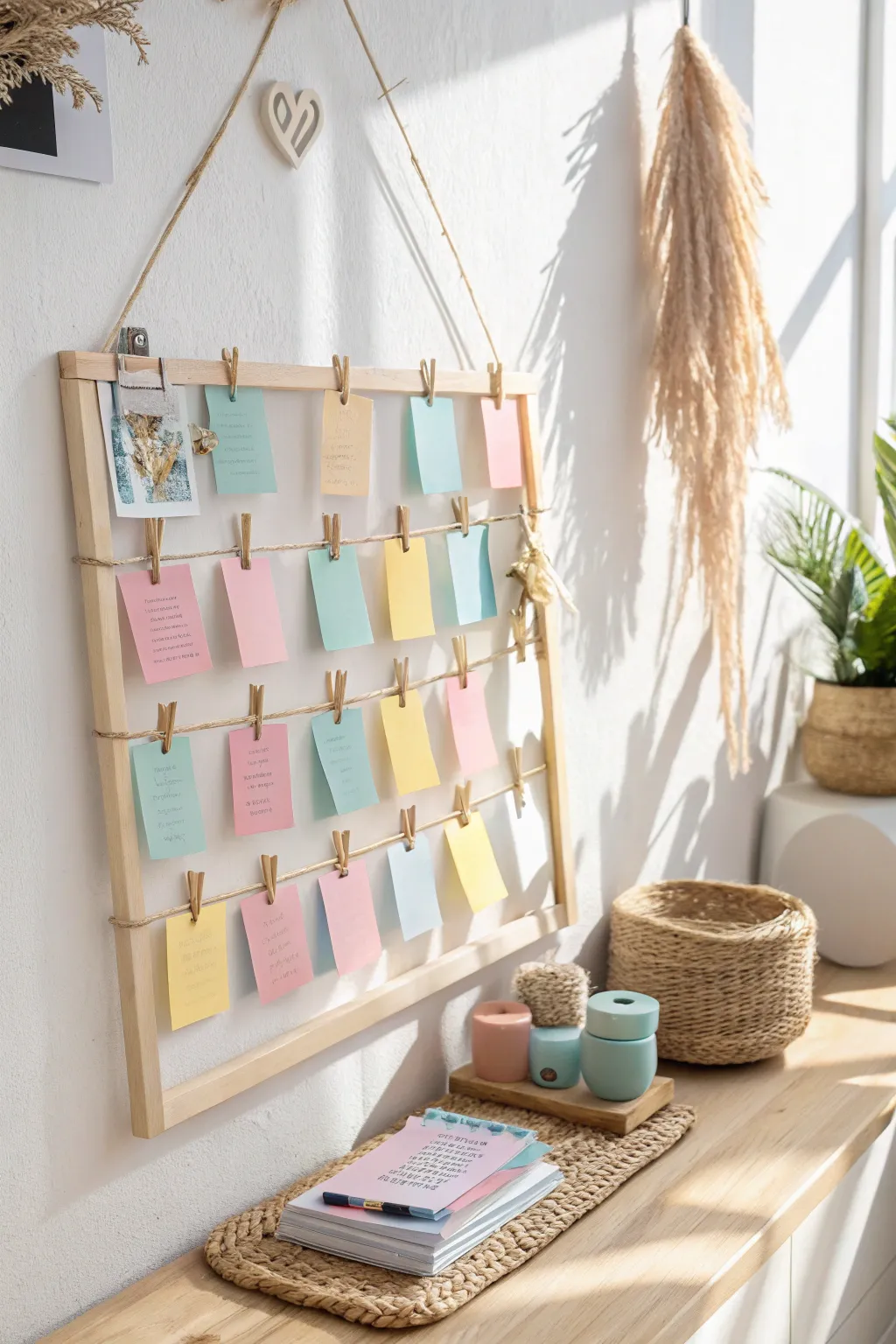 Colorful Dreams: Where wishes come alive through vibrant hues and minimalist charm.