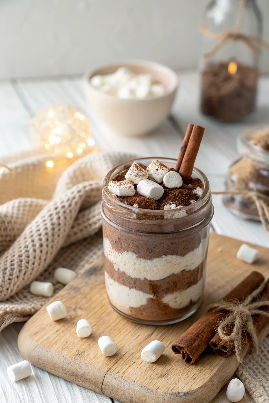 Warm up your soul with this delightful hot cocoa mason jar gift—perfect for cozy, winter vibes!