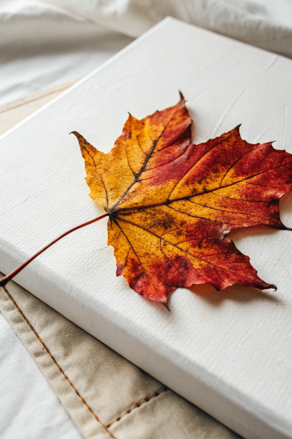 Bring the beauty of autumn indoors with simple and stunning seasonal leaf art.