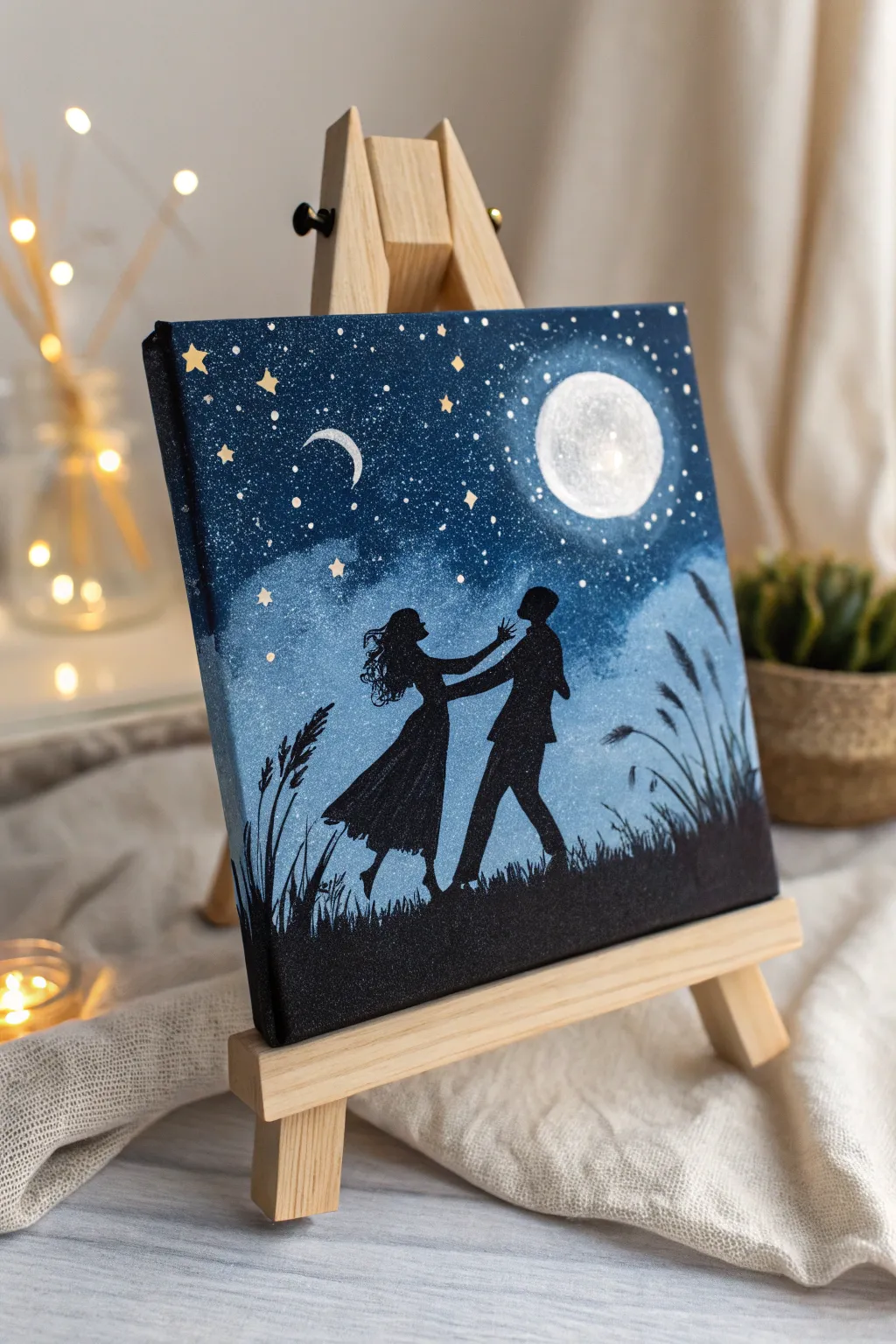 Dance under the stars: A minimalist romantic escape.