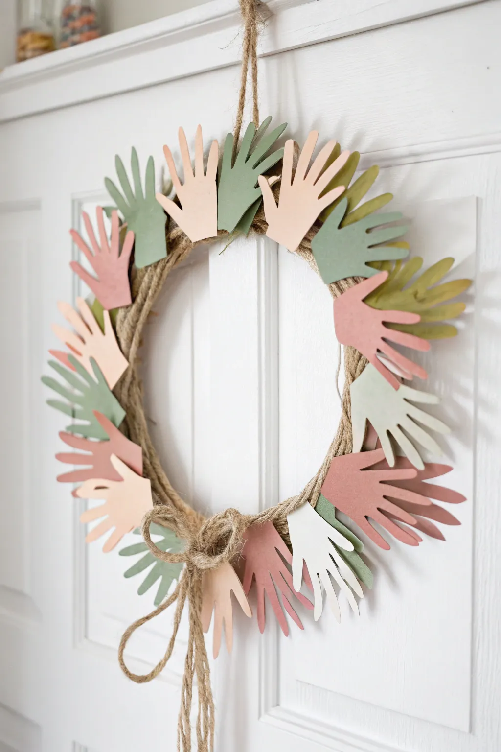 Celebrate unity and diversity with a handmade touch - a wreath that wraps the world in warmth.