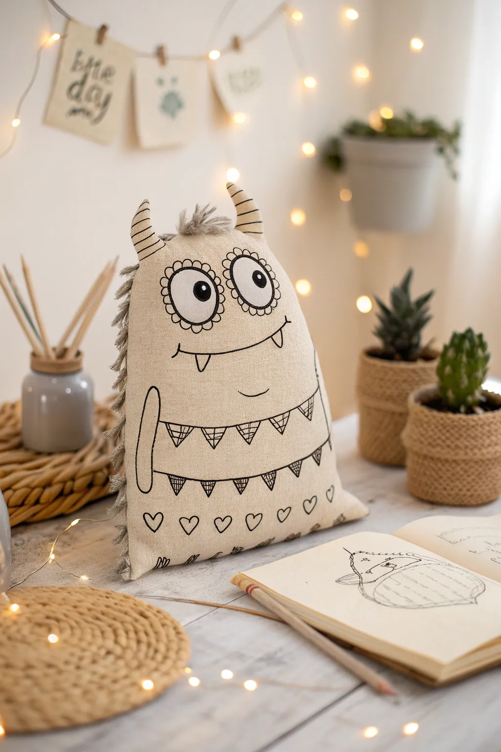 Meet the Grumpy Star of the Doodle Monster Family!