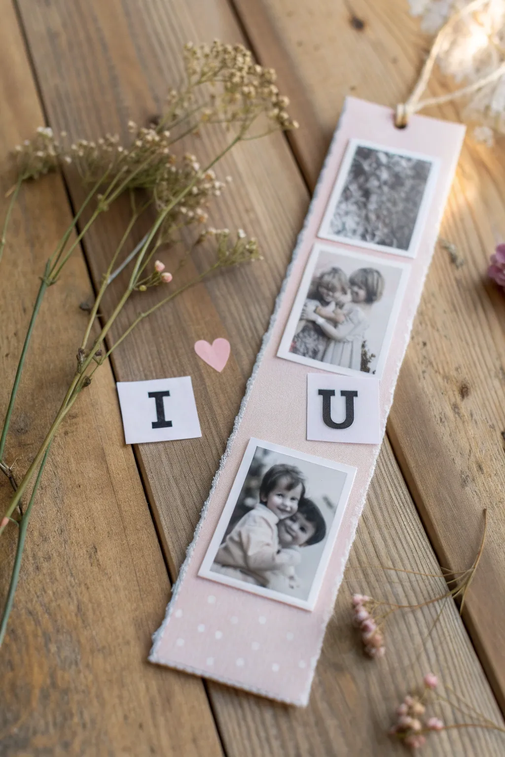 Capture the love in every page with these delightful DIY photo bookmarks, perfect for Mother's Day!