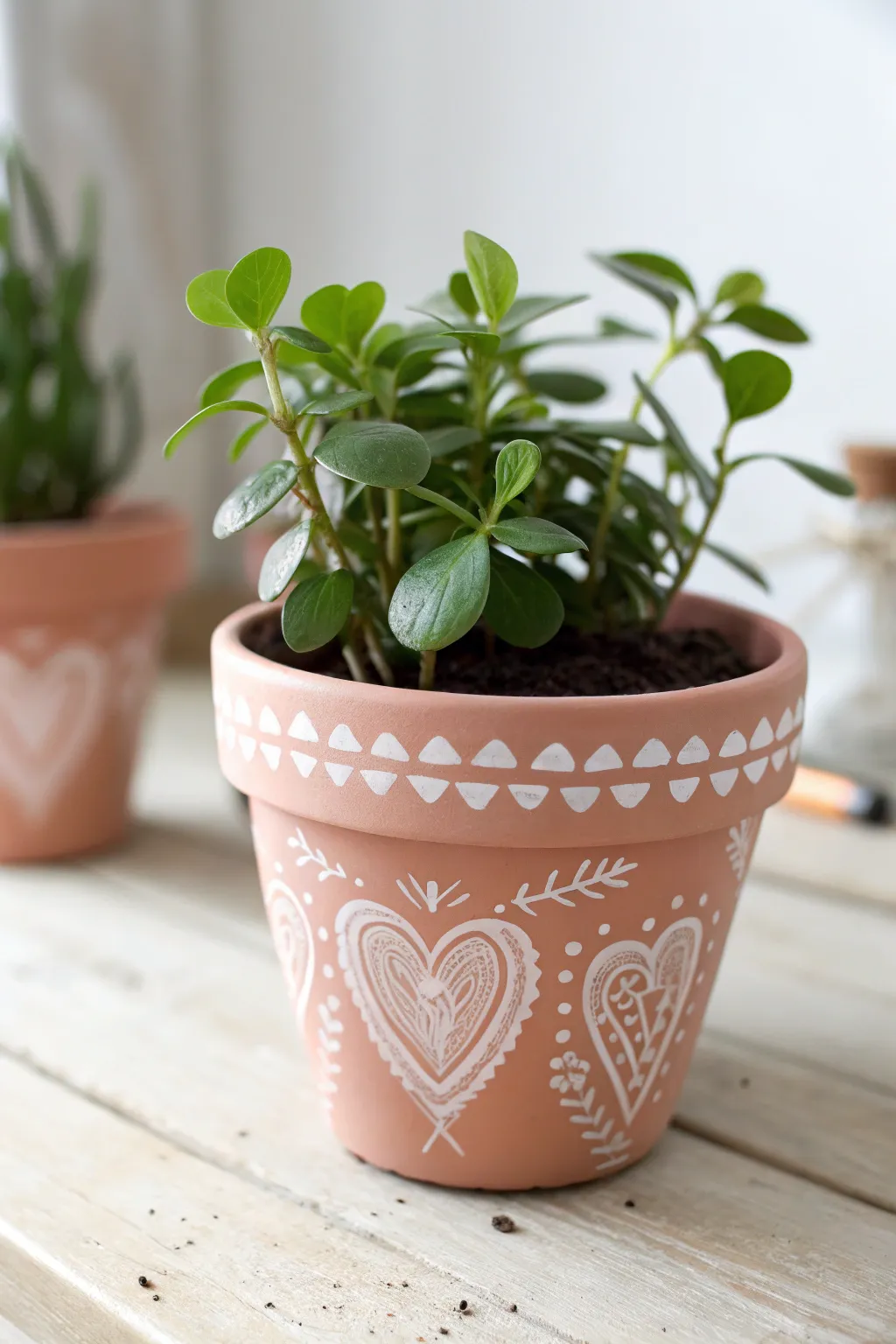 Celebrate Mother's Day with a beautifully crafted potted plant, a perfect blend of simplicity and heartfelt creativity.
