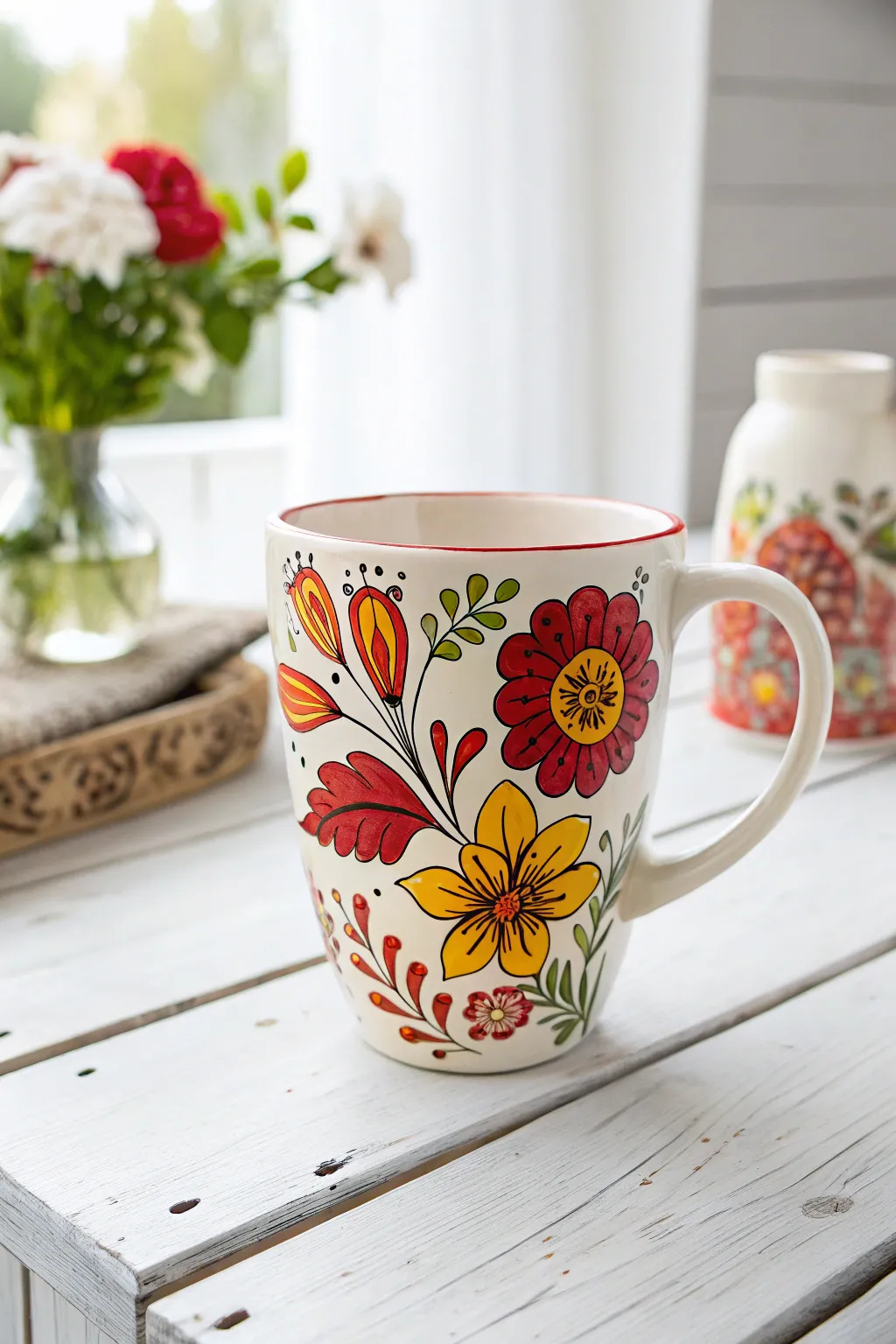 Sip your morning coffee with a burst of energy from these bold and bright blooms!