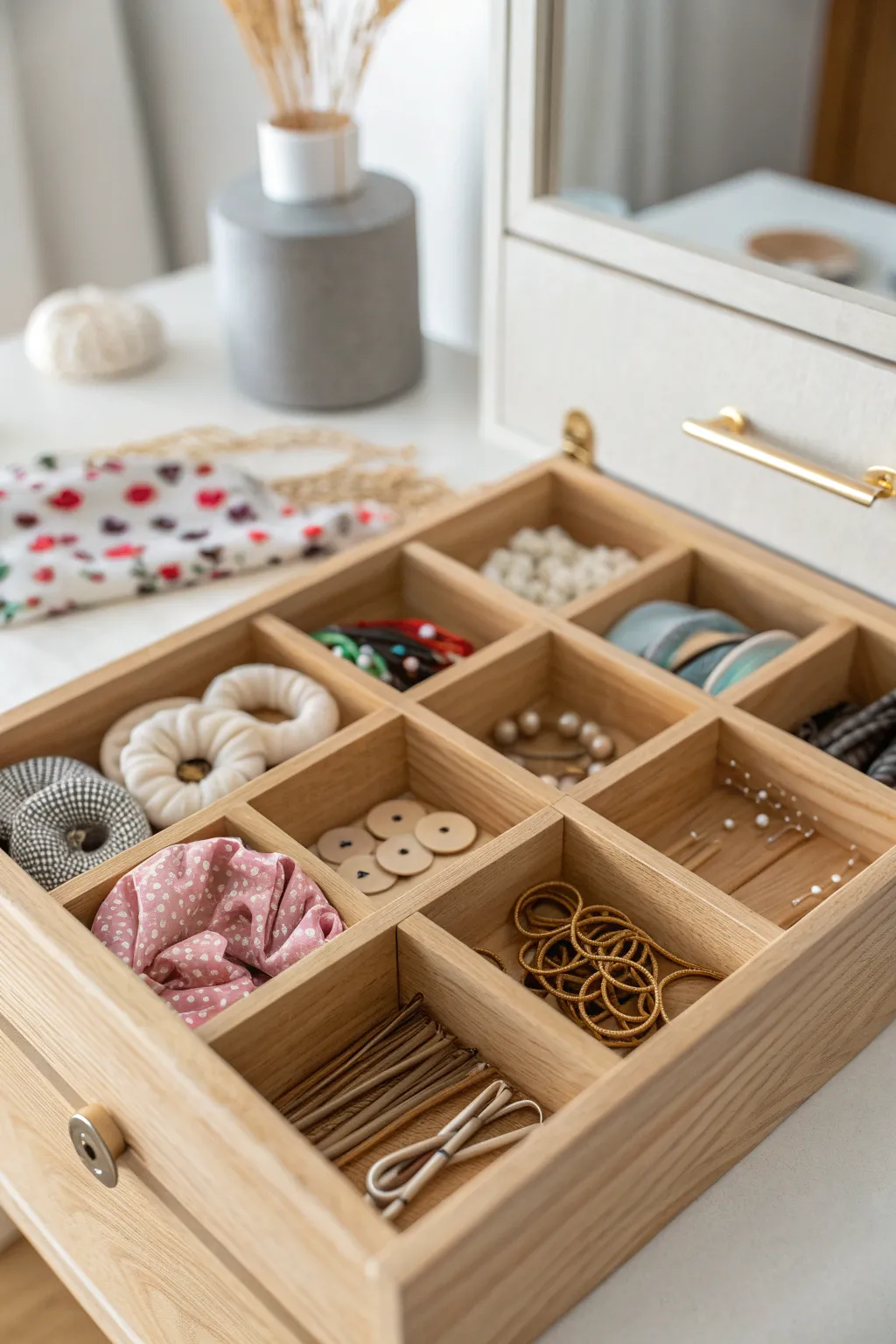Transform your vanity into a serene space with elegant drawer dividers that turn chaos into treasure.