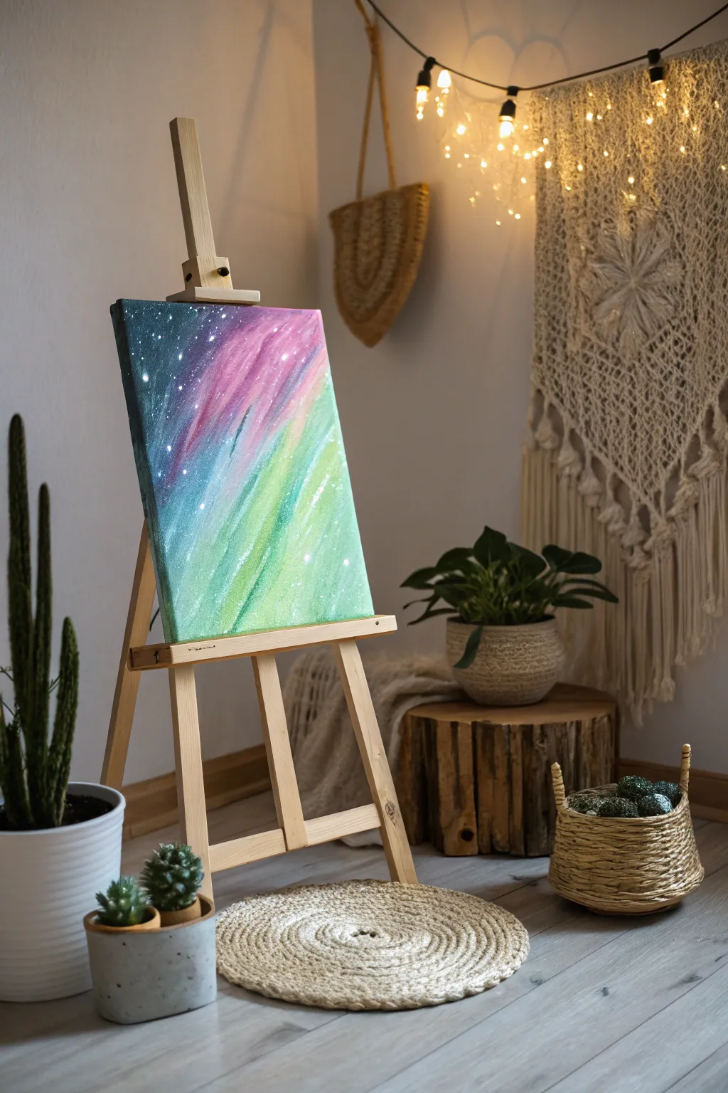 Illuminate your creativity with glow-in-the-dark painting magic!