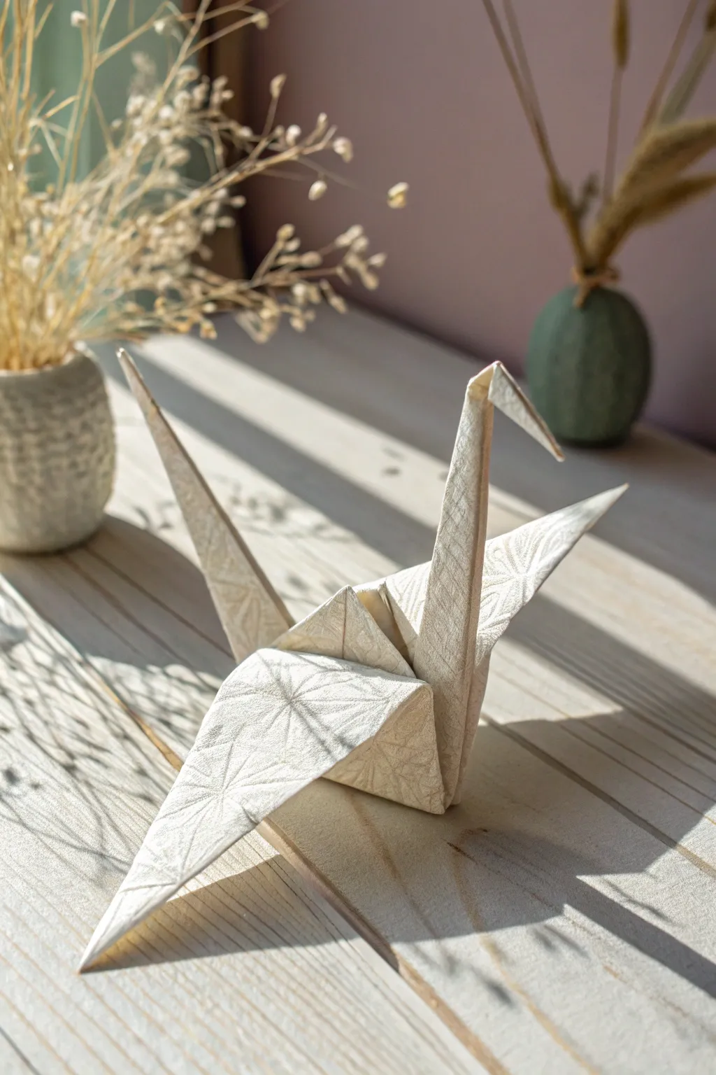 Unfold elegance with the art of origami.