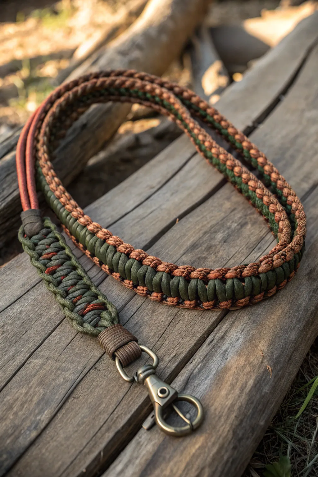 Elevate your gear with the bold and sturdy King Cobra paracord lanyard.