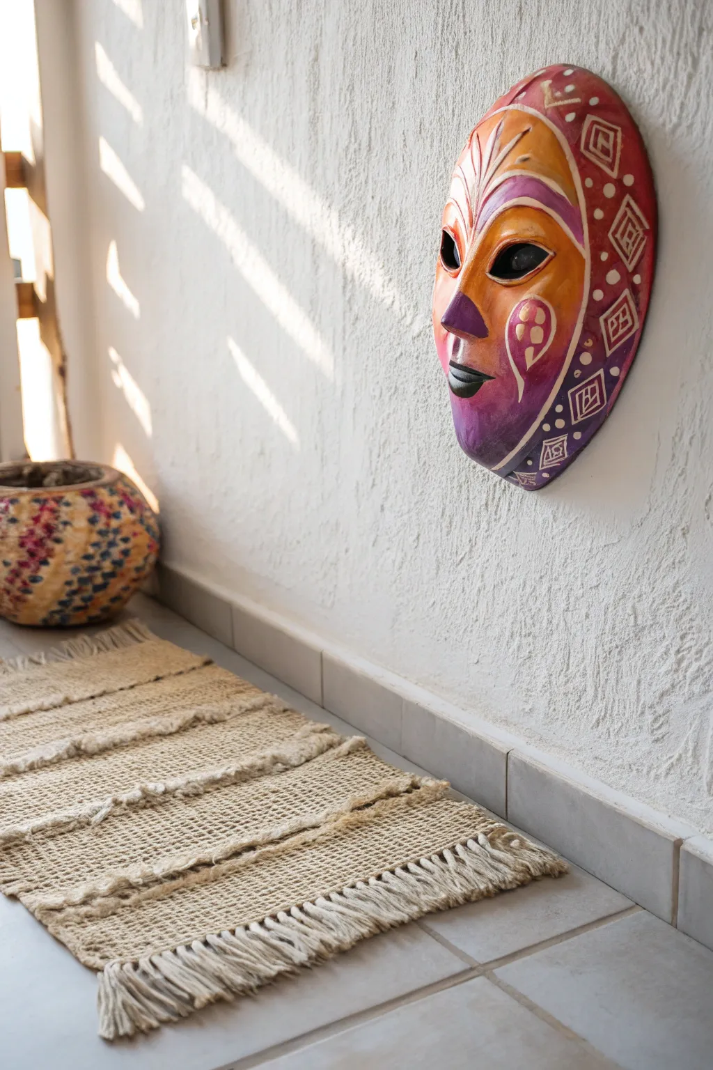 Express your essence with a splash of sunset hues on your personality mask. #ColorSplashIdentity
