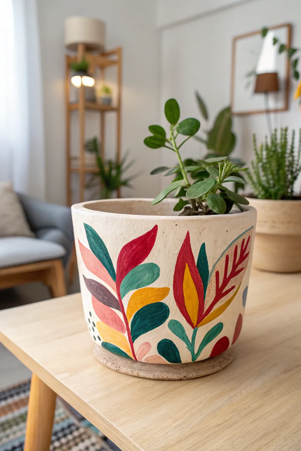 Transform your space with a hand-painted clay masterpiece—where creativity meets craftsmanship.