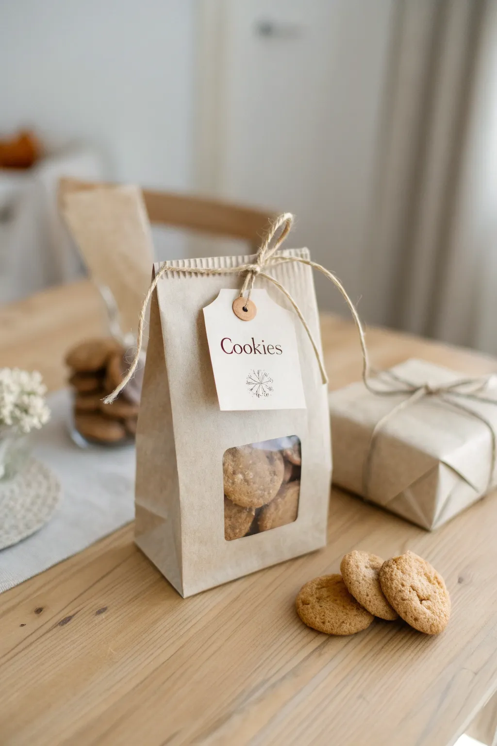 Delight your guests with these charming personalized cookie bags, where simplicity meets heartfelt elegance.