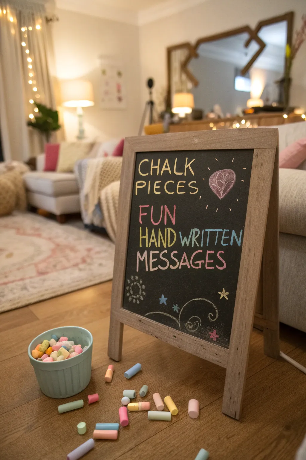 Personalize your photo booth with creative chalkboard signs