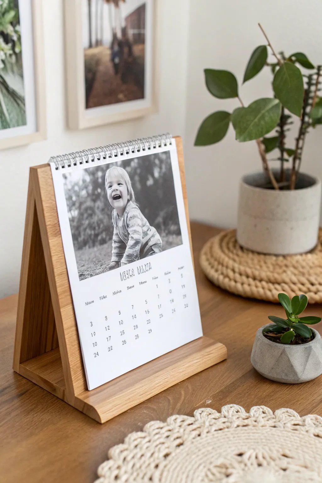 Transform memories into art with a personalized photo calendar that warms every space.
