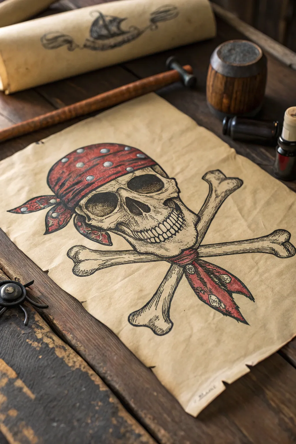 Timeless Craft: The Skull and Crossbones with a Personal Piratical Twist