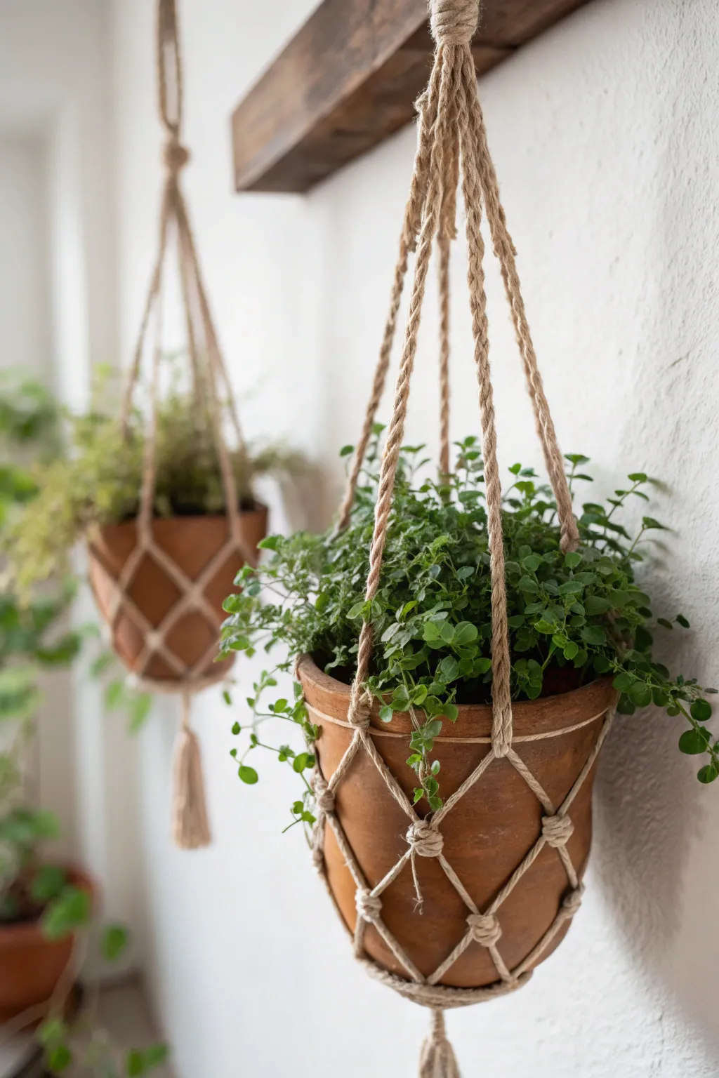 Discover the beauty of simplicity with this DIY hanging planter—perfect for adding a whimsical touch to any space!