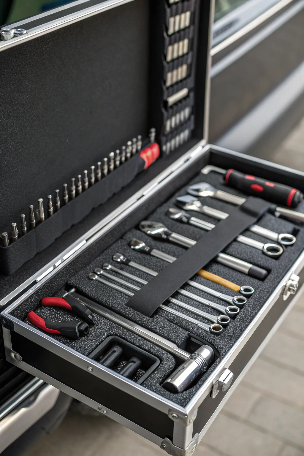 Transform chaos into order with magnetic strip tool organization — the perfect blend of functionality and style.