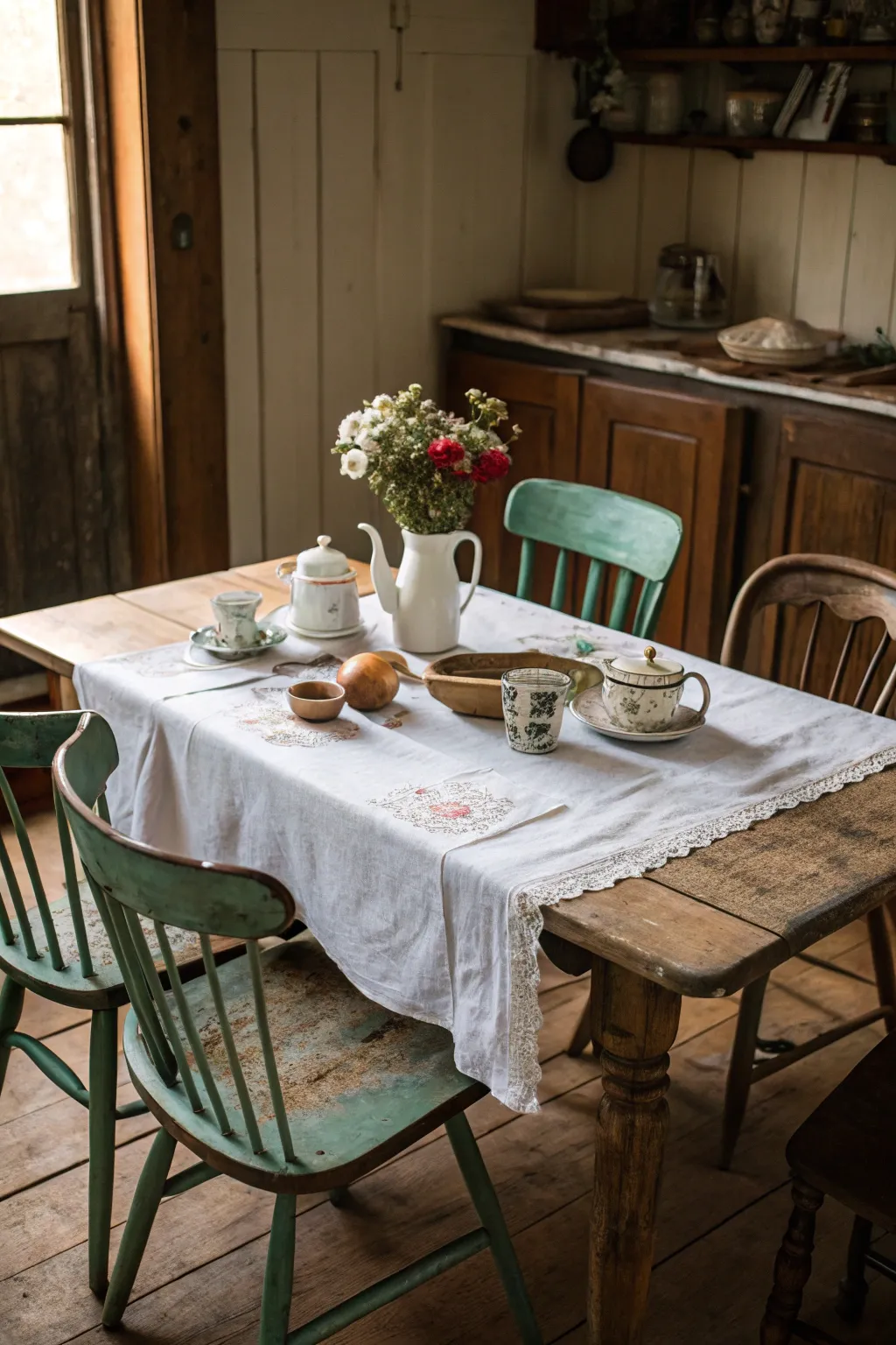 Antique furniture adds character and history to your space.