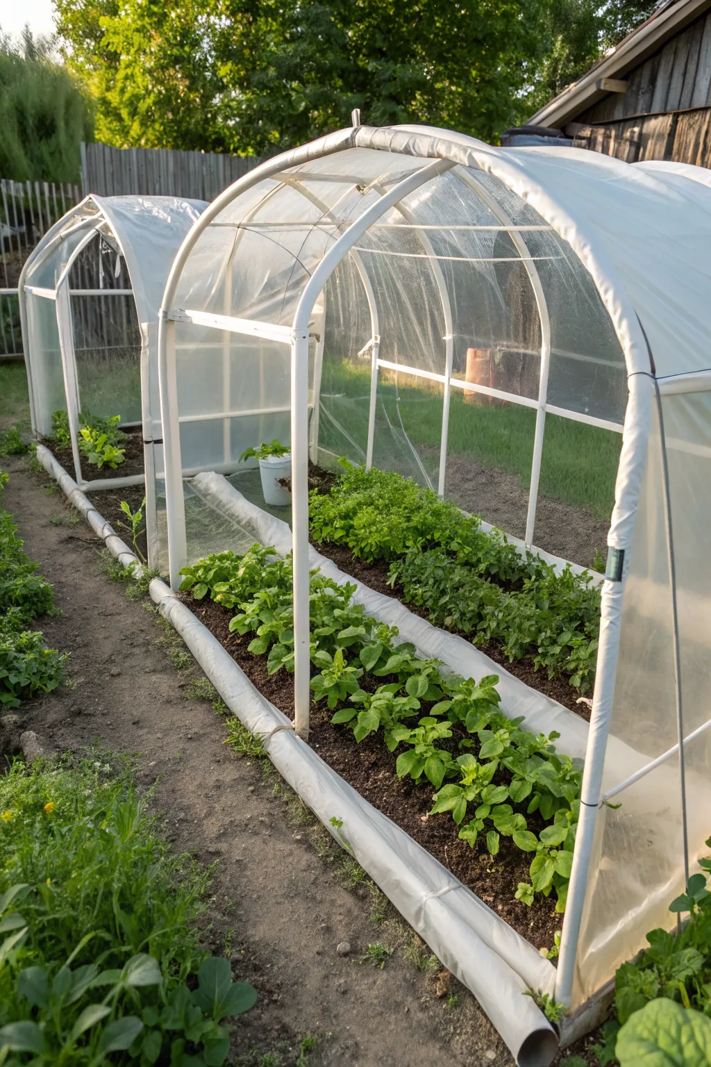 Nurture your seedlings with this handcrafted PVC greenhouse – where innovation meets nature.