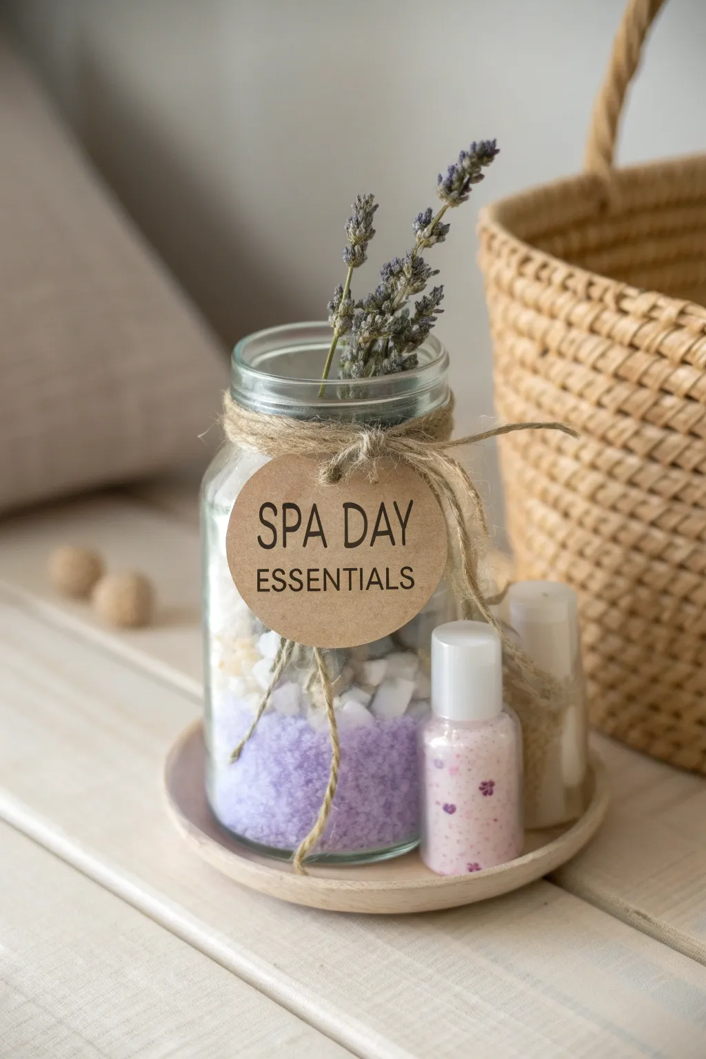 Indulge in a Mini Spa Day, elegantly captured in a jar - the perfect gift for a touch of luxury. 🌿🛁
