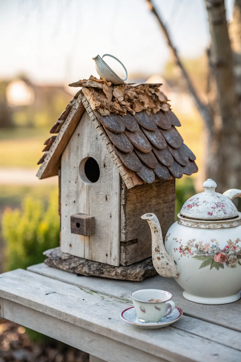 Charming DIY Birdhouse: A Cozy Retreat for Feathered Friends