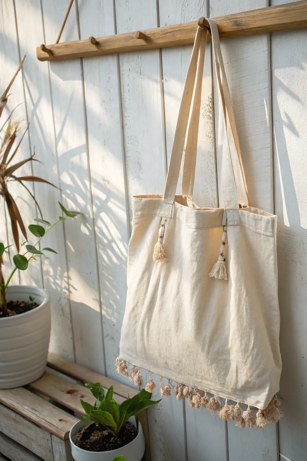 Elevate your style with a chic tote bag made from an old t-shirt—perfect for eco-friendly fashionistas!