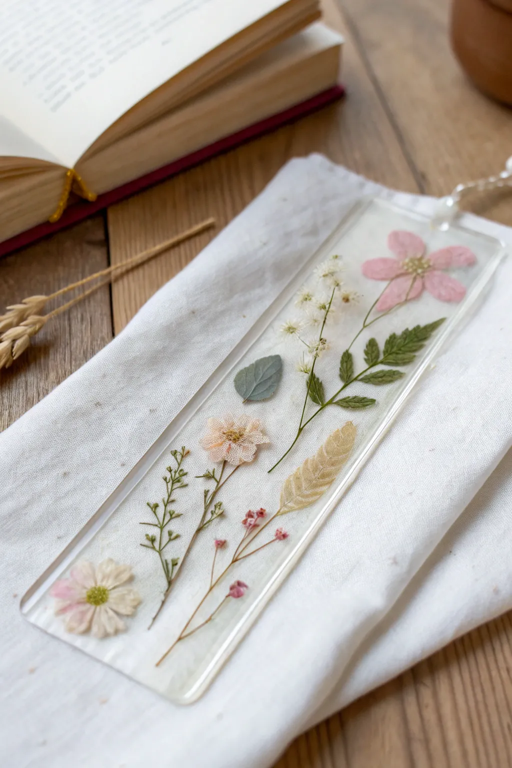 Capture the essence of nature with a delicate touch of elegance—perfect for marking your favorite tales.